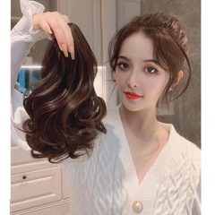 Ngoạm Xoăn Tóc giả Phụ nữ M036 Ngắn
