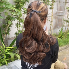 Tóc Buộc Tóc Giả Xoăn nhiều D19 (nhiều độ dài)