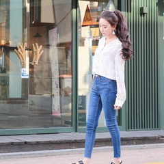 Ngoạm Tóc giả Tóc xoăn phồng MN44 Phụ nữ Tiện ích mở rộng