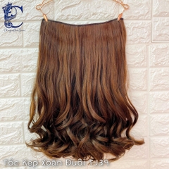 Tóc kẹp  phím xoăn đuôi TJ39 40cm