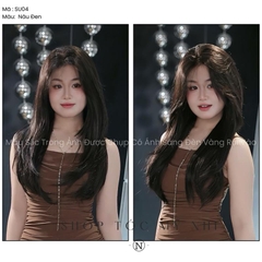 Tóc Giả Mỹ Nhi Cúp Layer Hai Mái Bay SU04 Siêu Da Đầu Lưới U (bản to) - Nữ