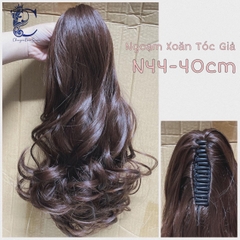 Ngoạm Tóc giả Tóc xoăn phồng MN44 Phụ nữ Tiện ích mở rộng
