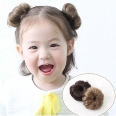 Búi Kẹp Baby (1cặp) TÓC GỈA Em bé Bé gái Mềm Thoải mái