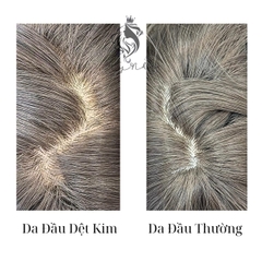 Tóc Giả Dệt Kim Mái Thưa Xoăn Layer CH007 50cm