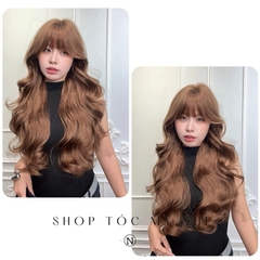 Tóc Giả Dệt Kim Mái Thưa Xoăn Thượng Hải NG01 65cm