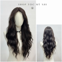 Tóc Giả Dệt Kim Hai Mái Xù NY07 dài 60cm