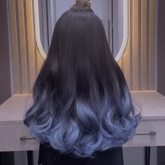 Tóc giả Kẹp U Xoăn Phồng Nhuộm Ku13