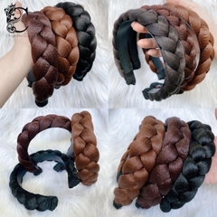 Bờm Tóc Tết Tơ Dập Phồng nhiều màu sắc