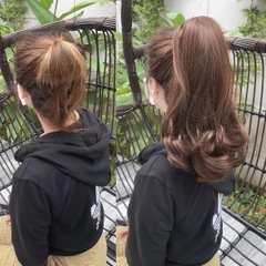 Ngoạm Xoăn N52 35cm (kèm dưỡng + lược)