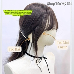 Tóc Giả Mỹ Nhi Da Đầu Dệt Kim CH011 Xù hippie dài