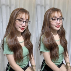 Tóc Kẹp U Xù Sóng Ku07 Phụ nữ Tóc giả Dệt Tiện ích mở rộng