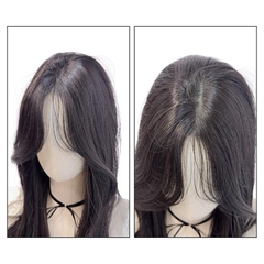 Tóc Mái Phủ Hói Siêu Lưới U Tóc Giả Mái Bay Xoăn Lơi Dài MP05 55cm