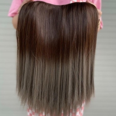 Kẹp Chữ U thẳng 60cm Phụ nữ Thẳng Tóc giả Dệt Tiện ích mở rộng