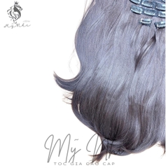 Tóc Giả Kẹp 6 Dãy 6kV02 45cm