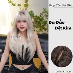 Tóc Giả  Dệt Kim Mái Thưa Cúp Baby CH009 60cm