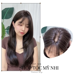 Mái Phủ Hói Tóc Giả Dệt Kim Mái Thưa Mp02 40cm