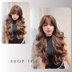 Tóc Giả Dệt Kim Mái Thưa Xoăn Thượng Hải NG01 65cm