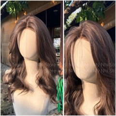 Siêu Da Đầu Lưới T CC20 Xoăn Sóng To Layer 65cm