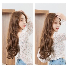 Tóc Giả Kẹp 6 Phím Xoăn 45cm - 60cm Tóc giả Dệt