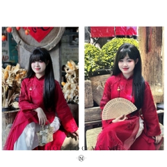 Tóc Giả  Dệt Kim Mái Thưa Cúp Layer NG03 dài 60cm