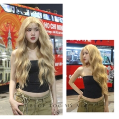 Tóc Giả Dệt Kim Hai Mái Xù Sóng V2DK01