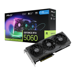 PNY GeForce RTX 5060 8GB ARGB EPIC-X RGB Overclocked Triple Fan VCG50608TFXXPB1-O