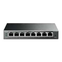 Switch TP-Link TL-SG108PE Easy Smart 8 cổng Gigabit với 4 cổng PoE+ | Hàng chính hãng