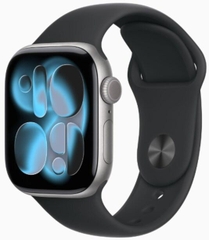 Apple Watch Series 11 GPS 42mm Space Grey – Vỏ Nhôm, Dây Sport Band Black (M/L)