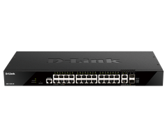 DGS-1520-28 – Switch Layer 3 Stackable Smart Managed 28 Port với 10G Uplink