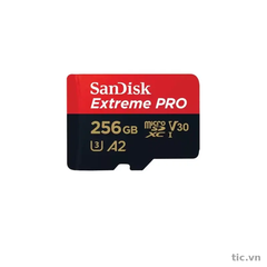Thẻ Nhớ SanDisk Extreme Pro 256GB V30 A2 - Chính Hãng Tốc Độ Cao