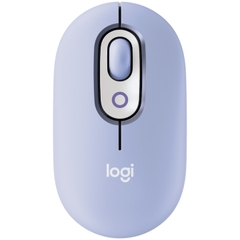 Chuột Không Dây Logitech Pop Tím với Biểu Tượng Cảm Xúc