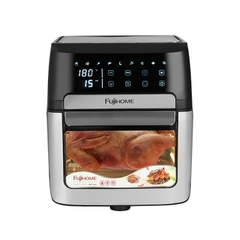 Nồi chiên không dầu Fujihome A12DB 12 lít 1800W có lồng quay | Hàng chính hãng