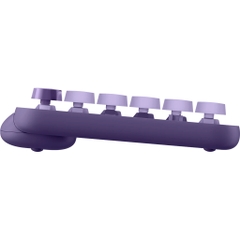 Bàn phím cơ không dây Logitech POP Keys (Tím) 920-011227 (lavender) | Hàng chính hãng
