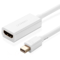 Cáp chuyển Ugreen 10460 Mini Displayport sang HDMI(15cm) | Hàng chính hãng