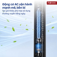 Quạt tháp Fujihome TF-51F 45W điều khiển từ xa | Hàng chính hãng