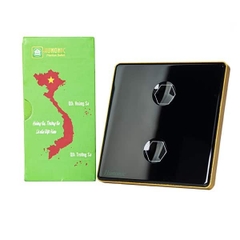 Công tắc cảm ứng BLE Hunonic Premium, HV, màu Đen