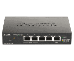 D-LINK DGS-1100-05PDV2 – SWITCH SMART MANAGED GIGABIT POE 5 CỔNG