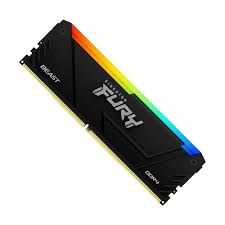 RAM PC Kingston FURY Beast RGB 16GB DDR4 3200MHz