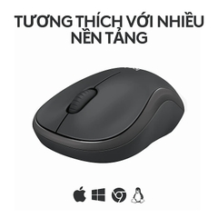 Chuột không dây Logitech Bluetooth M241, màu than chì (910-007416) | Hàng chính hãng