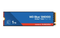 Ổ cứng gắn trong SSD WD Blue SN5100 NVMe SSD 1TB PCIe Gen 4.0, 5Y WTY_WDS100T5B0E-00CPE0