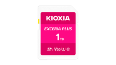 Thẻ nhớ KIOXIA EXCERIA PLUS SD 1TB LNPL1M001TG4 – UHS-I U3, V30, tốc độ đọc 100MB/s