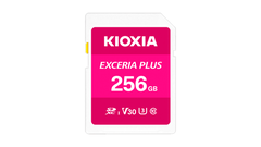 Thẻ nhớ KIOXIA EXCERIA PLUS SD 256GB LNPL1M256GG4 – UHS-I U3, V30, tốc độ đọc 100MB/s