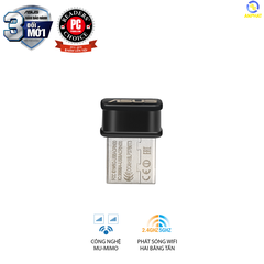 Card mạng không dây USB ASUS USB-AC53 Nano