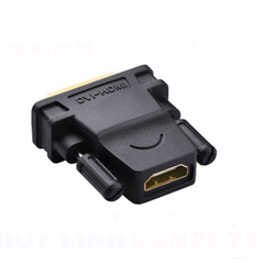 Đầu chuyển DVI (24+1) to HDMI (cái) Ugreen 20124 | Hàng chính hãng