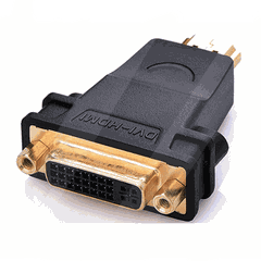 Đầu chuyển HDMI (đực) to DVI (cái) Adapter Ugreen 20123 | Hàng chính hãng