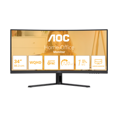 Màn hình cong AOC CU34B3E/71 34 inch WQHD VA 120Hz