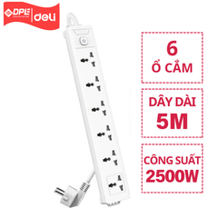 Ổ cắm điện đa năng Deli T706