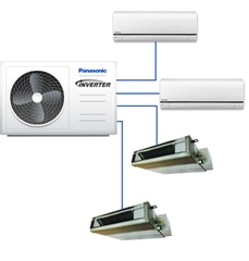 Điều hòa multi Panasonic 34.100BTU CU-4S34SBH GAS R410 | Hàng chính hãng