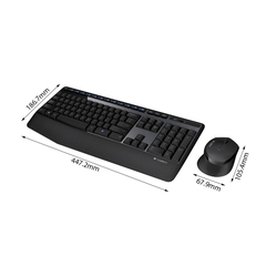 Bộ bàn phím chuột không dây Logitech MK345 chính hãng