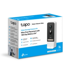 Bộ Camera Chuông Cửa Tapo D230S1: Hình Ảnh 2K 5MP, Thông Minh Vượt Trội